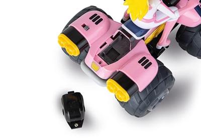 Carrera Mario Kart op afstand bestuurbare Peach quad