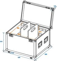ROADINGER Universal Tour Case 60cm with wheels - thumbnail