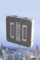 Raamreinigingsrobot - HUTT W9 - 3800 Pa - 150 ml - Wit - thumbnail