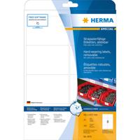 Etiket herma 4575 99.1x67.7mm folie wit 160st - thumbnail