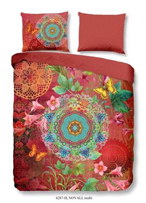 HIP Dekbedovertrek "mandala's en bloemen" - Multi - (140x200/220 cm) - Katoen Satijn