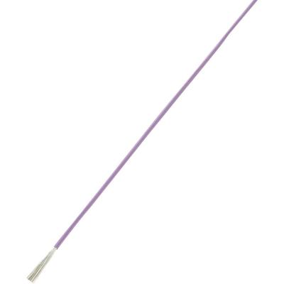 TRU COMPONENTS 1570908 Draad LiY 1 x 0.14 mm² Violet 25 m