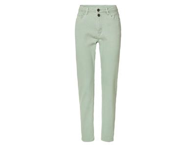 esmara Dames jeans Straight fit (44, lang, Mint)