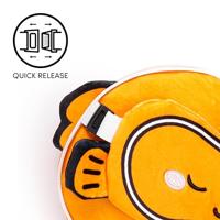 Relaxeazzz Adoramals Finley de Clownsvis Rond Reiskussen & Slaapmasker - thumbnail