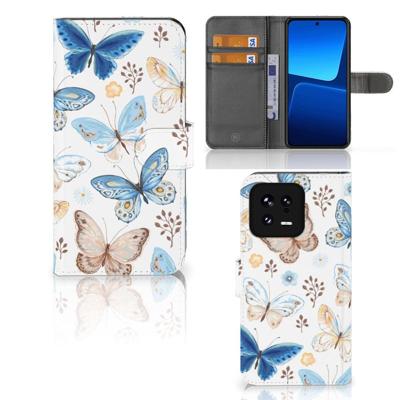 Telefoonhoesje | Met pasjeshouder | voor Xiaomi 13 Vlinder Telefoonhoesje | Met pasjeshouder | voor Xiaomi 13 Vlinder