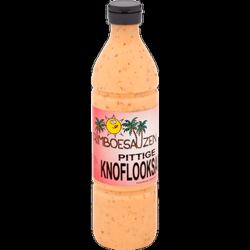 Rimboesauzen Hete Knoflooksaus 500ml bij Jumbo