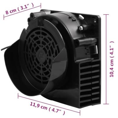 VidaXL Lichtslinger met 66 led&apos;s en ventilator 660 cm - thumbnail