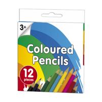 Clown Kleurpotloden 12 Stuks - thumbnail
