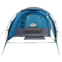 Tunneltent 4-persoons waterdicht blauw - thumbnail