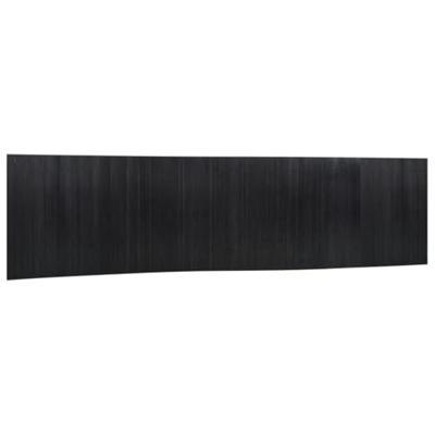 Kamerscherm 165x800 cm bamboe zwart