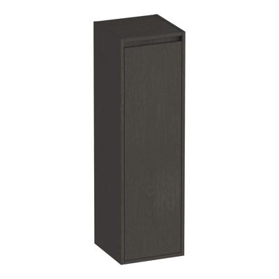 Brauer Adore - Hoge Kast - 120 cm - 1 Deur - Greeploos - Linksdraaiend - Timber Anthracite