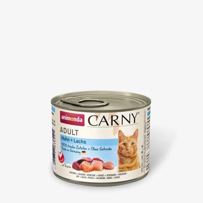 ANIMONDA Carny Adult Chicken and salmon - nat kattenvoer - 200g