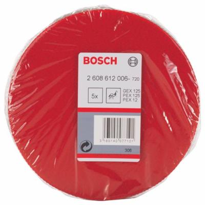 Bosch Accessories 2608612006 Polijstvilt voor excenterschuurmachines, zacht, 128 mm 5 stuk(s)