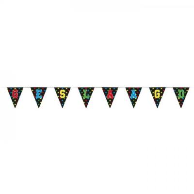 Vlaggenlijn geslaagd holografisch