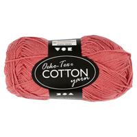 Creativ Company Katoengaren, terracotta, 50gr, 170m - thumbnail