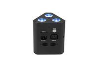 Eurolite 41700510 AKKU TL-3 QCL RGB+UV Trusslight LED-lichteffect Aantal LEDs:3 4 W - thumbnail