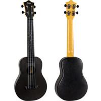 Flight Travel Series TUC Black concert ukelele met gigbag - thumbnail