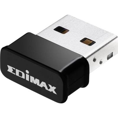 Edimax EW-7822ULC Draadloze Usb-adapter Ac1200 2.4/5 Ghz (dual Band) Wi-fi Zwart/aluminium