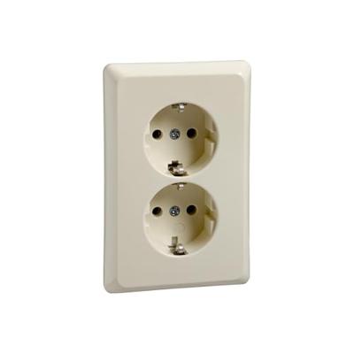 ELSO stopcontact 515400 2-voudig 16A RENOVATIE parelwit 1 stuk(s) ELSO stopcontact 515400 2-voudig 16A RENOVATIE parelwit 1 stuk(s)