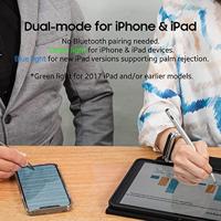 Adonit Neo Duo Stylus Apple Digitale pen Herlaadbaar Grafietzwart - thumbnail