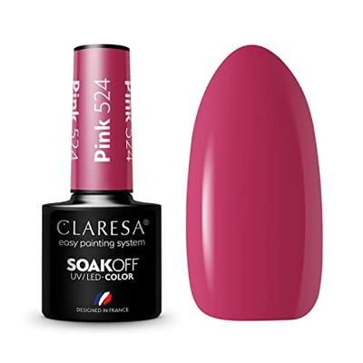 Claresa uv/led gellak 5ml pink 524 classic look