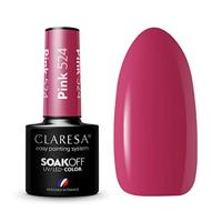 Claresa uv/led gellak 5ml pink 524 classic look - thumbnail