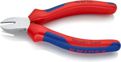 Knipex Zijsnijtang verchroomd met meer-componentengrepen 125 mm - 7005125