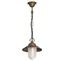 Franssen Stal hanglampMaritime landelijk 22cm koperbruin - 231972 - thumbnail