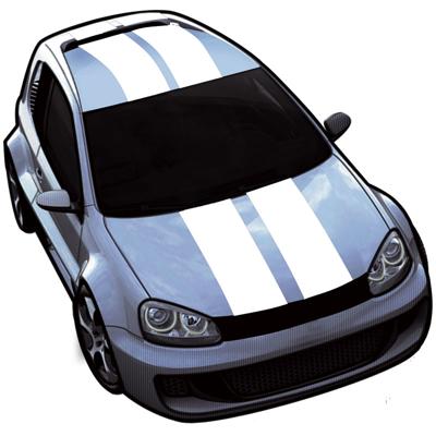 ViperStripes wit - set á 2 stuks - lengte 500cm / breedte 10cm AV113047