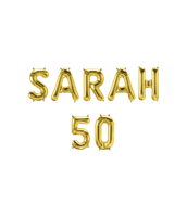 Folie ballon slinger - Sarah 50 - thumbnail
