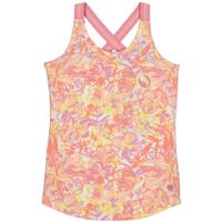 Quapi Meisjes top - Bodien - AOP bloemen wit - thumbnail