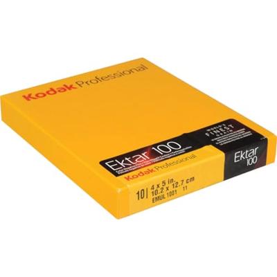 Kodak Ektar 100 - 4X5" 10 sheets