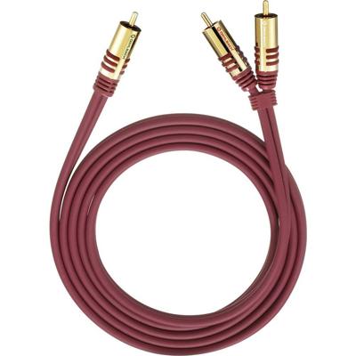 Oehlbach: NF Y-Sub 500 Subwooferkabel 5,0 meter - Rood