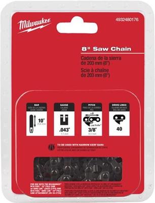 Milwaukee Ketting voor kettingzaag 203 mm FHS20 - 4932480176