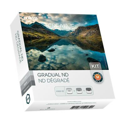 Cokin WP-H300-02 Gradual ND Kit Creative Filter System P-serie grijs, Gradual ND Kit, grijs