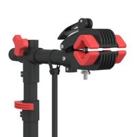 Fietsreparatiestandaard inklapbaar 92-152 cm staal rood - thumbnail
