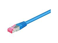 Goobay CAT 6 68276 verbindingskabel, S/FTP (PiMF), blauw, 50 m kabellengte - thumbnail