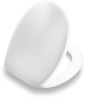 Pressalit T2 closetzitting met deksel met RVS scharnieren Top montage wit 316000-un4999 - thumbnail