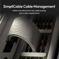 HAVN HVN-CA-HS420-05 Midi-tower Gaming-behuizing, Behuizing, PC-behuizing Wit - thumbnail