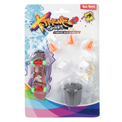 Toi-Toys Skate vinger skateboard met accessoires