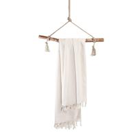 Walra Soft Cotton Hamamdoek 100x180 cm 650 gram Kiezel Grijs - thumbnail