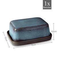 Villeroy & Boch Lave glacé Botervloot met deksel - thumbnail