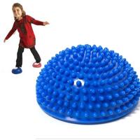 Halfrond evenwicht Stepping Stones Durian stekelige massage bal zintuiglijke integratie indoor buiten spelen speelgoed voor kinderen kinderen (blauw) - thumbnail