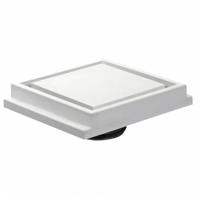 Instucbare ventilatierooster Ventmann Square 10 cm Ventmann - thumbnail