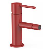 Bidetmengkraan Tres Study Exclusive Hendel Uitloop Recht 8 cm Rond Rood - thumbnail