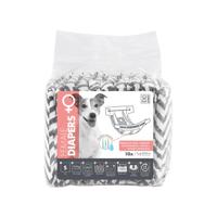 Hondenluiers - M PETS - LUIERS - Vrouw S x10 - Tailleomvang 17,5-37 cm - 2-4 kg - Vochtigheidsindicator - 12 uur bescherming - thumbnail