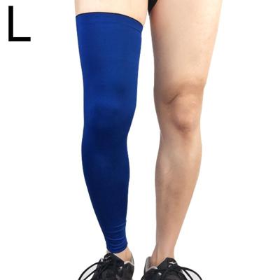 Professionele outdoor sport basketbal voetbal knie pads warme compressie beenbeschermers maat: L Professionele outdoor sport basketbal voetbal knie pads warme compressie beenbeschermers maat: L