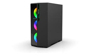 INCA EMG-17XN Midi-tower PC-behuizing Zwart