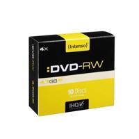 Intenso 4201632 DVD-RW disc 4.7 GB 10 stuk(s) Slimcase Herschrijfbaar - thumbnail