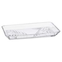 Dienblad Pasabahce 5798228 Transparant Glas Kristal 16,5 x 2,6 x 27,5 cm - thumbnail